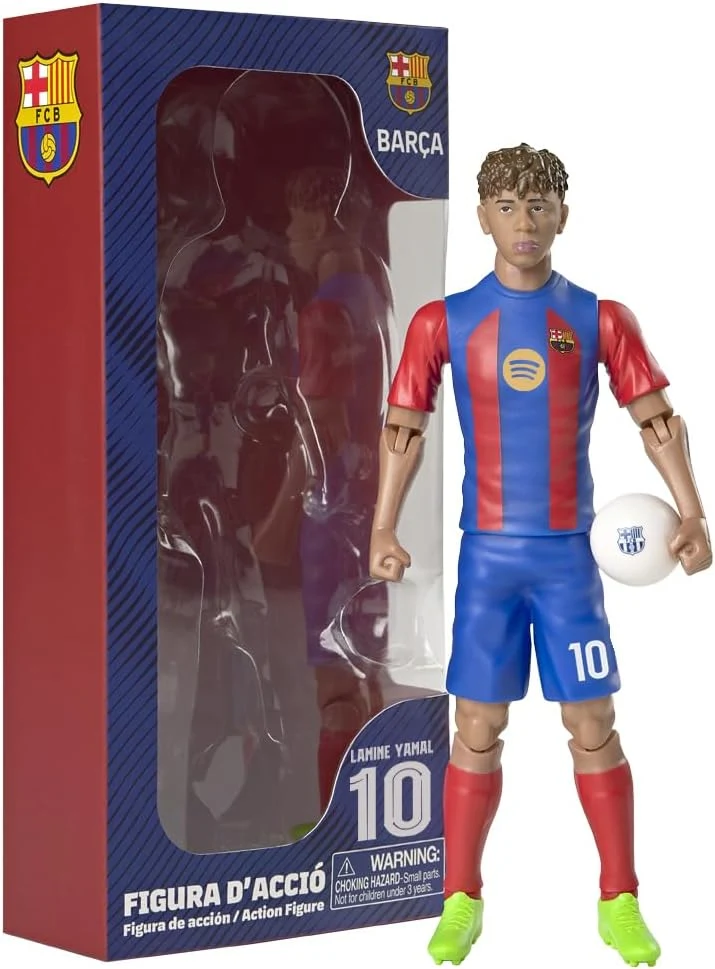 Banbo Toys SOCKERS FC Barcelona Lamine Yamal No.10 Action Figure