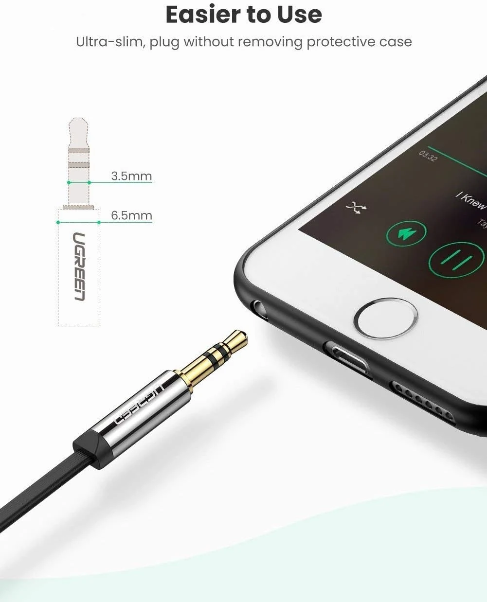 UGREEN AV119 AUX Cable