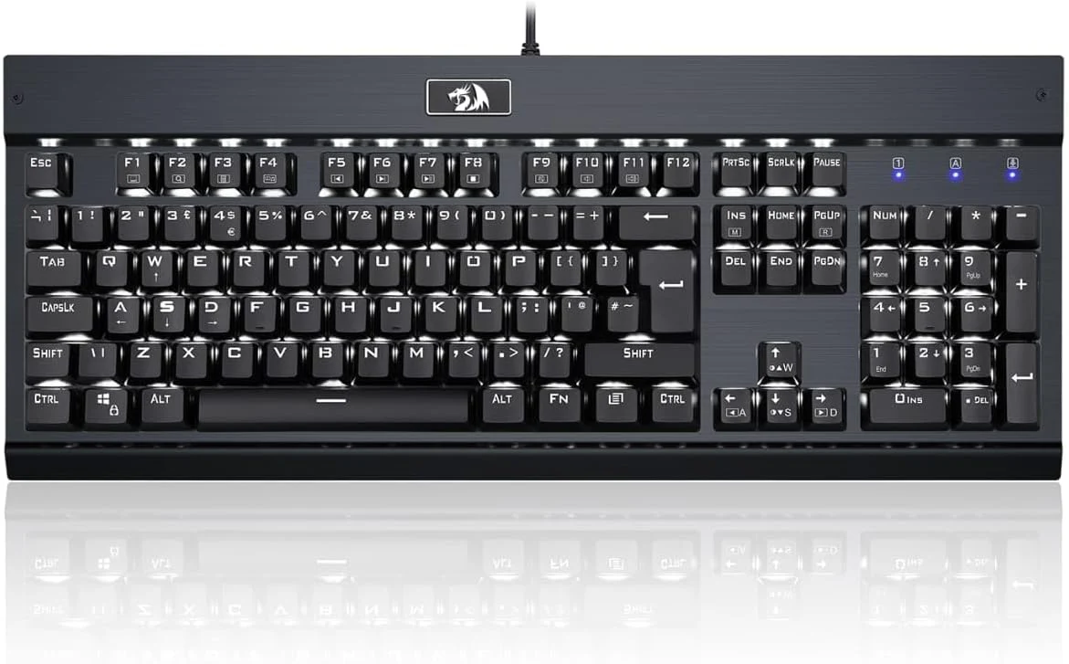 Redragon KG010-KN Wired Mechanical Gaming Keyboard Brown Switch Black