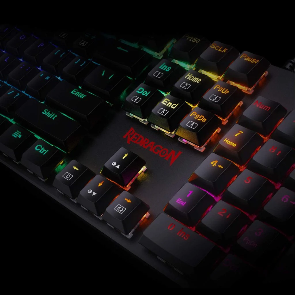 Redragon K589 Shrapnel Pro Low Profile Mechanical Wired RGB Gaming Keyboard