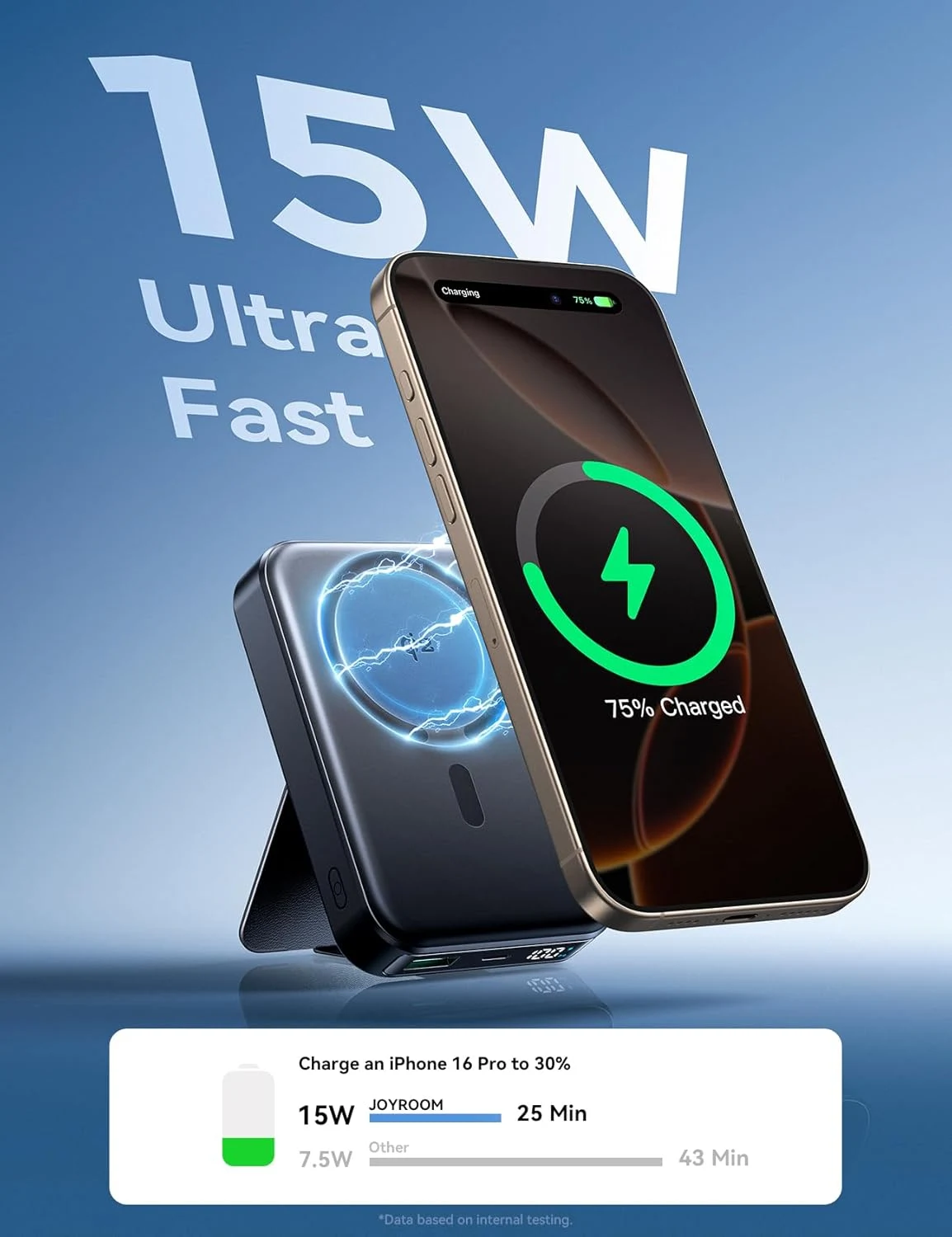 Qi2 15W wireless charging