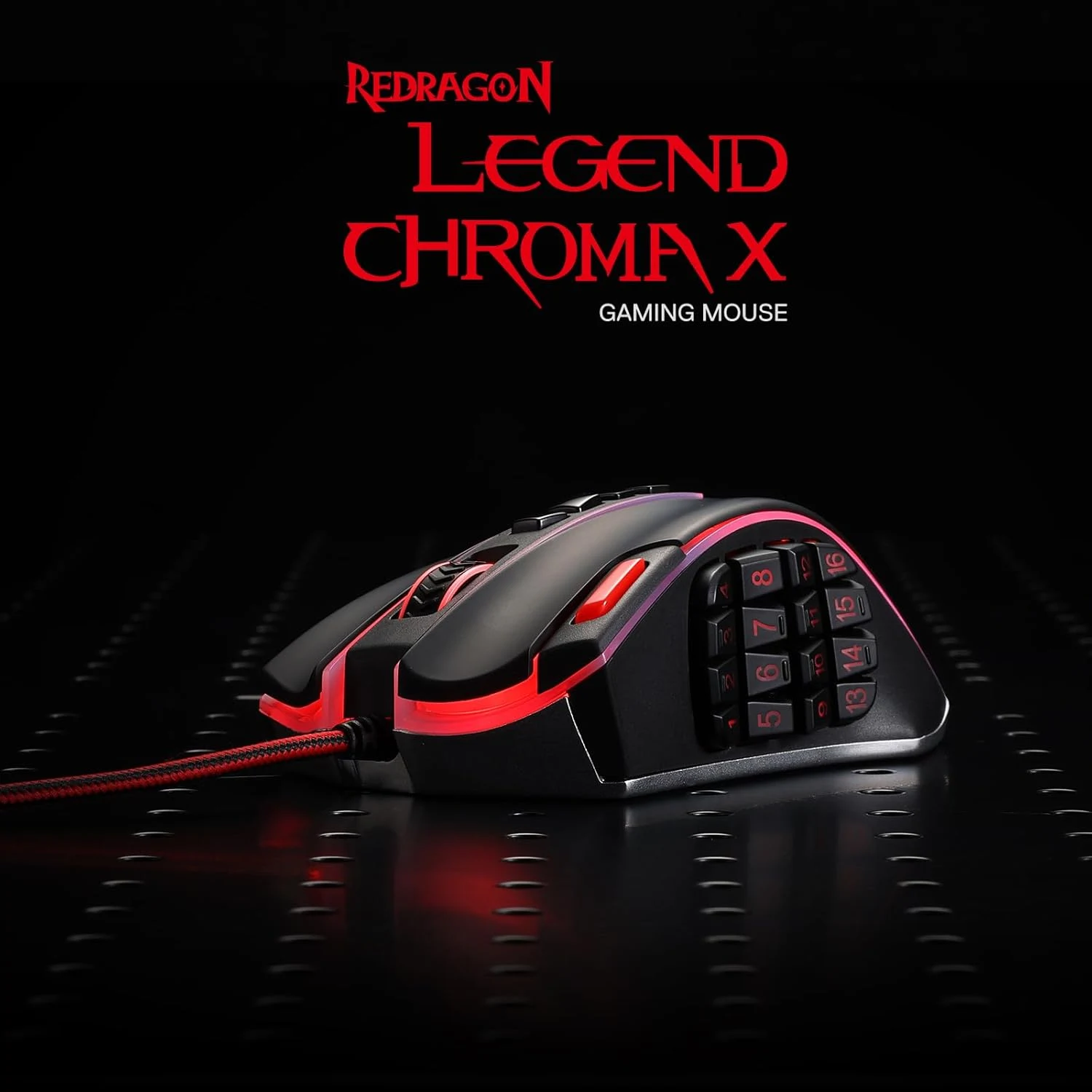 Redragon M990 Legend Wired Gaming Mouse Black