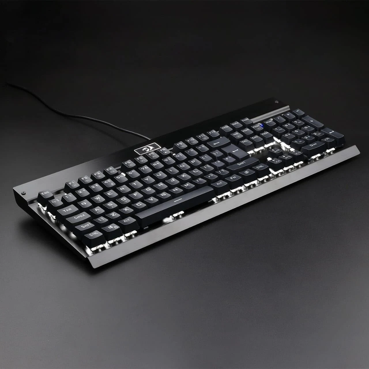 Redragon KG010-KN white LED backlight black keyboard