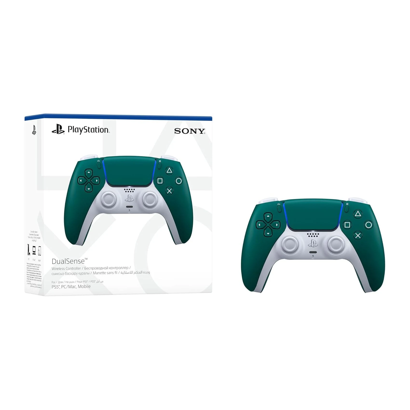 ذراع دوال سينس PS5 ألباين جرين لاسلكي