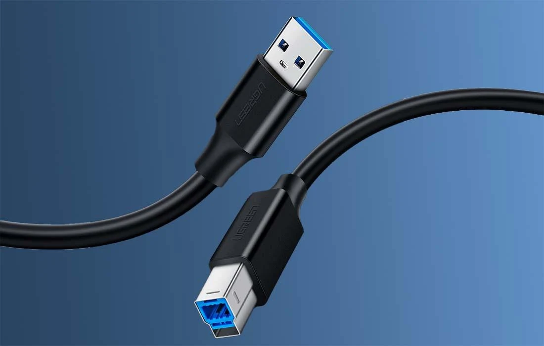 UGREEN US210 USB 3.0 A to B Printer Cable 1m