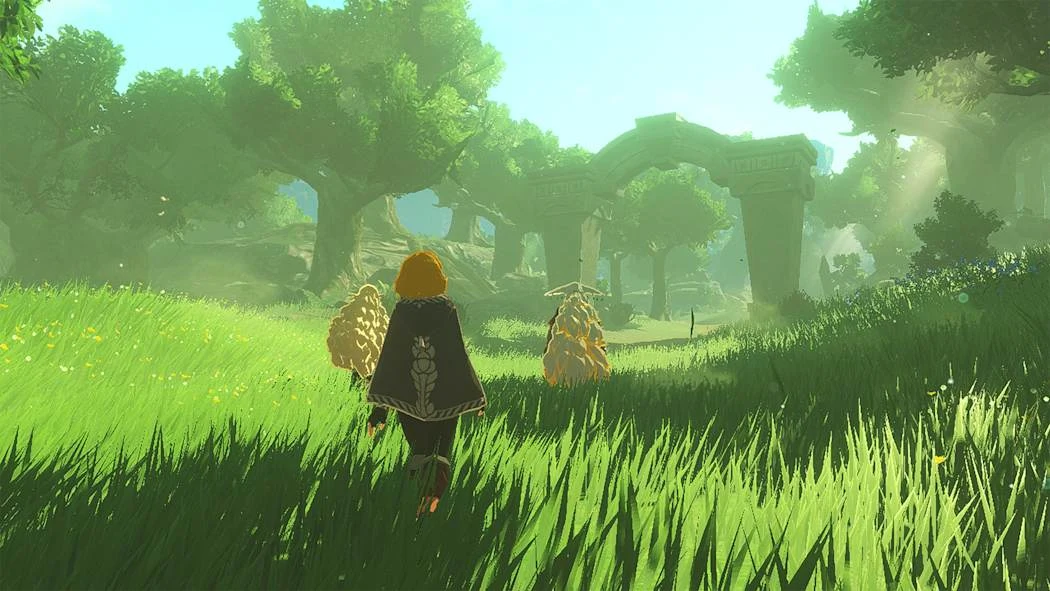 Princess Zelda and the heroes fight Ganondorf forces