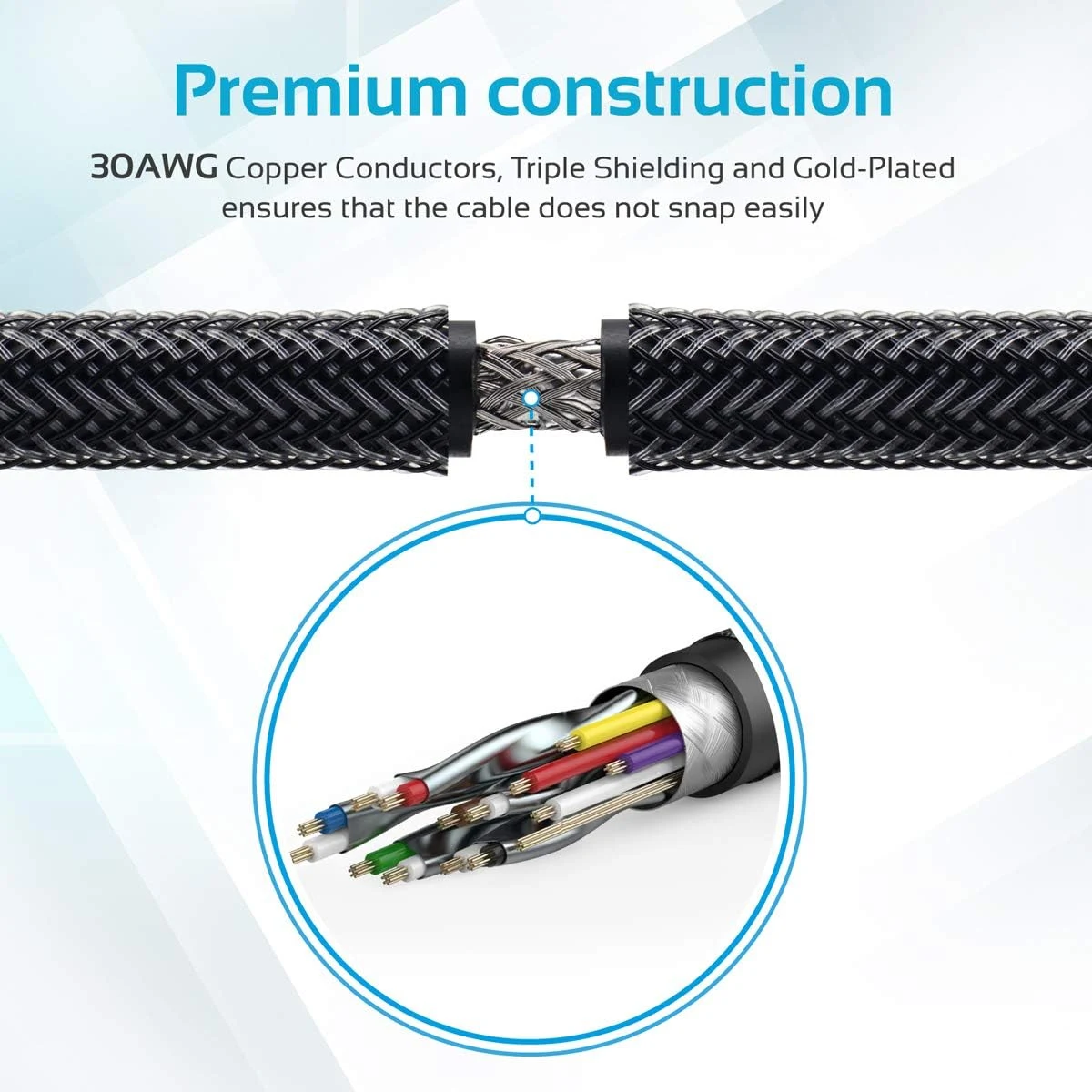 Promate ProLink 4K1-300 4K HDMI Cable (3m) - Black