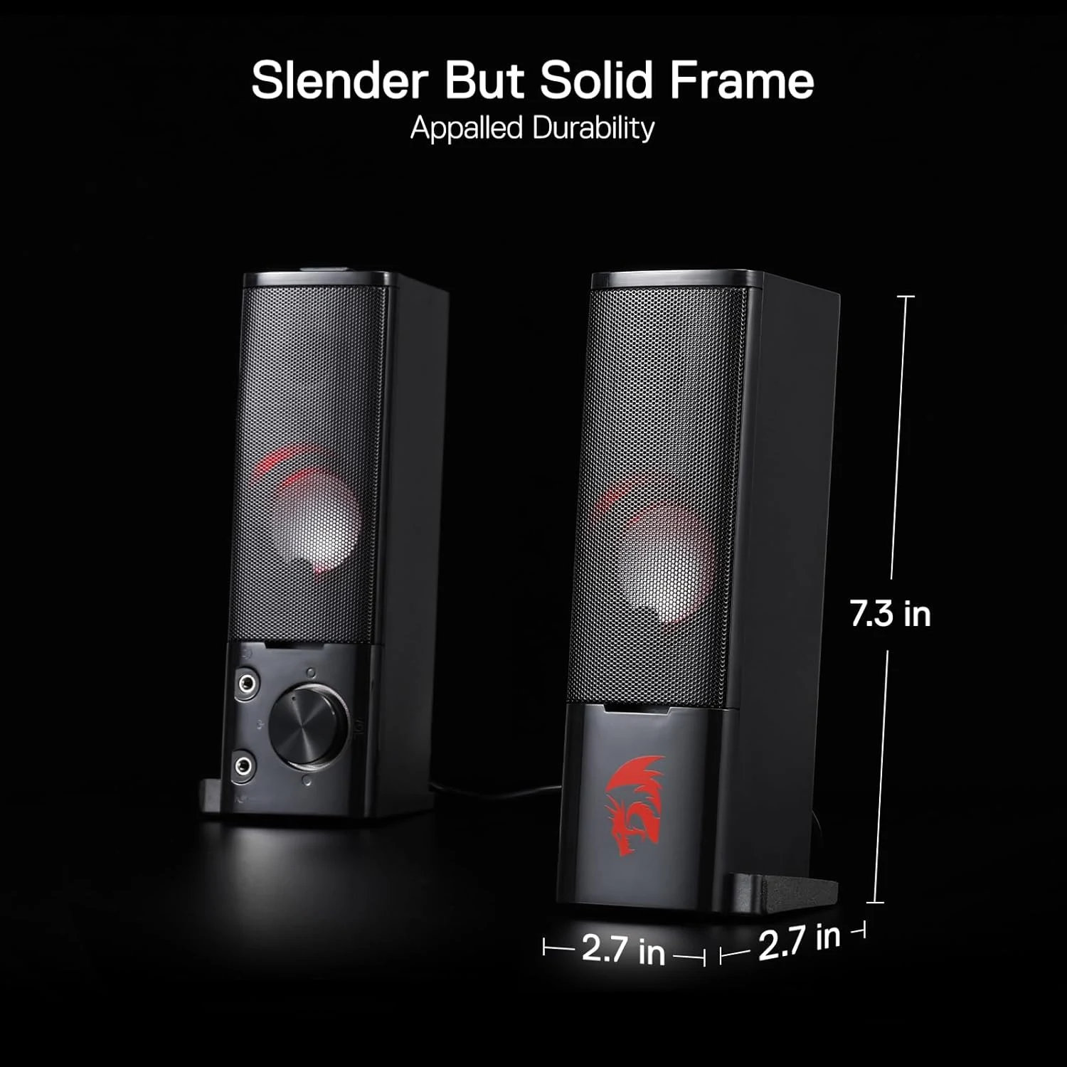 Redragon GS550 Orpheus PC Gaming Speakers - Black
