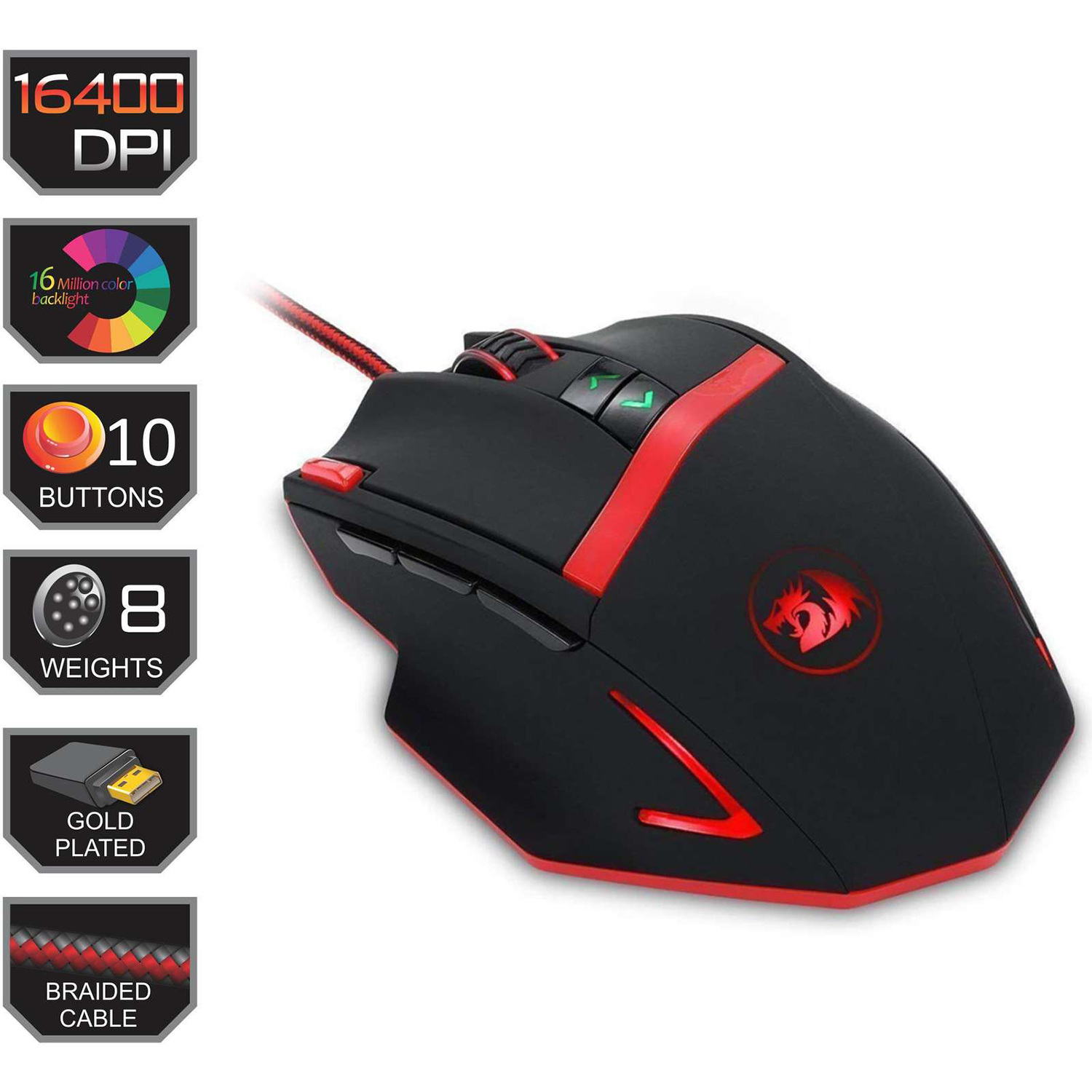 Redragon M801 polling rate