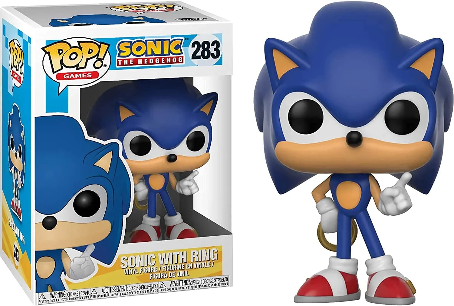 Funko Pop Sonic with Ring Figure