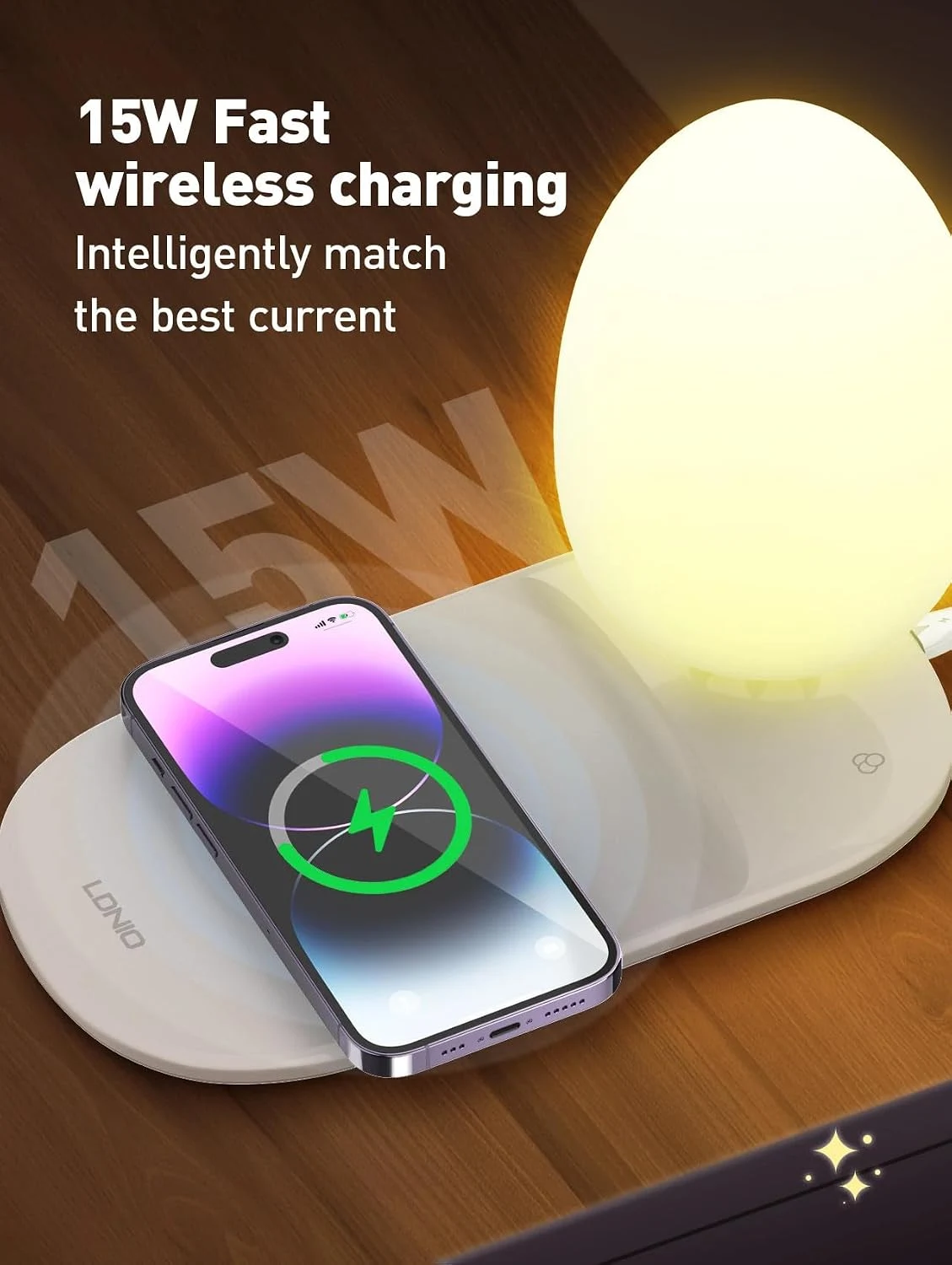 LDNIO Y3 15W Wireless Charging