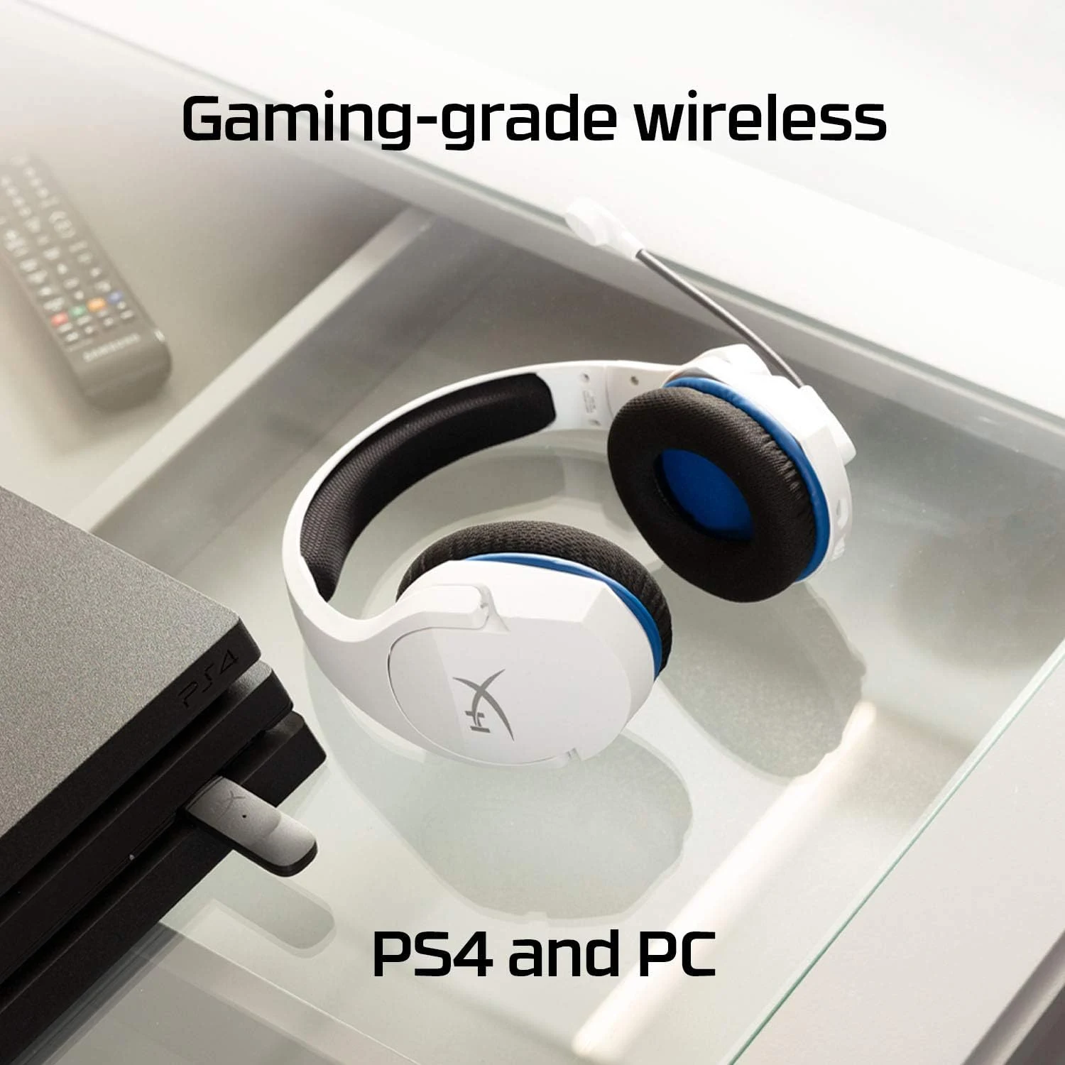 HyperX Wireless Gaming Headphone Cloud Stinger Core for PS & PC - White - Open Sealed