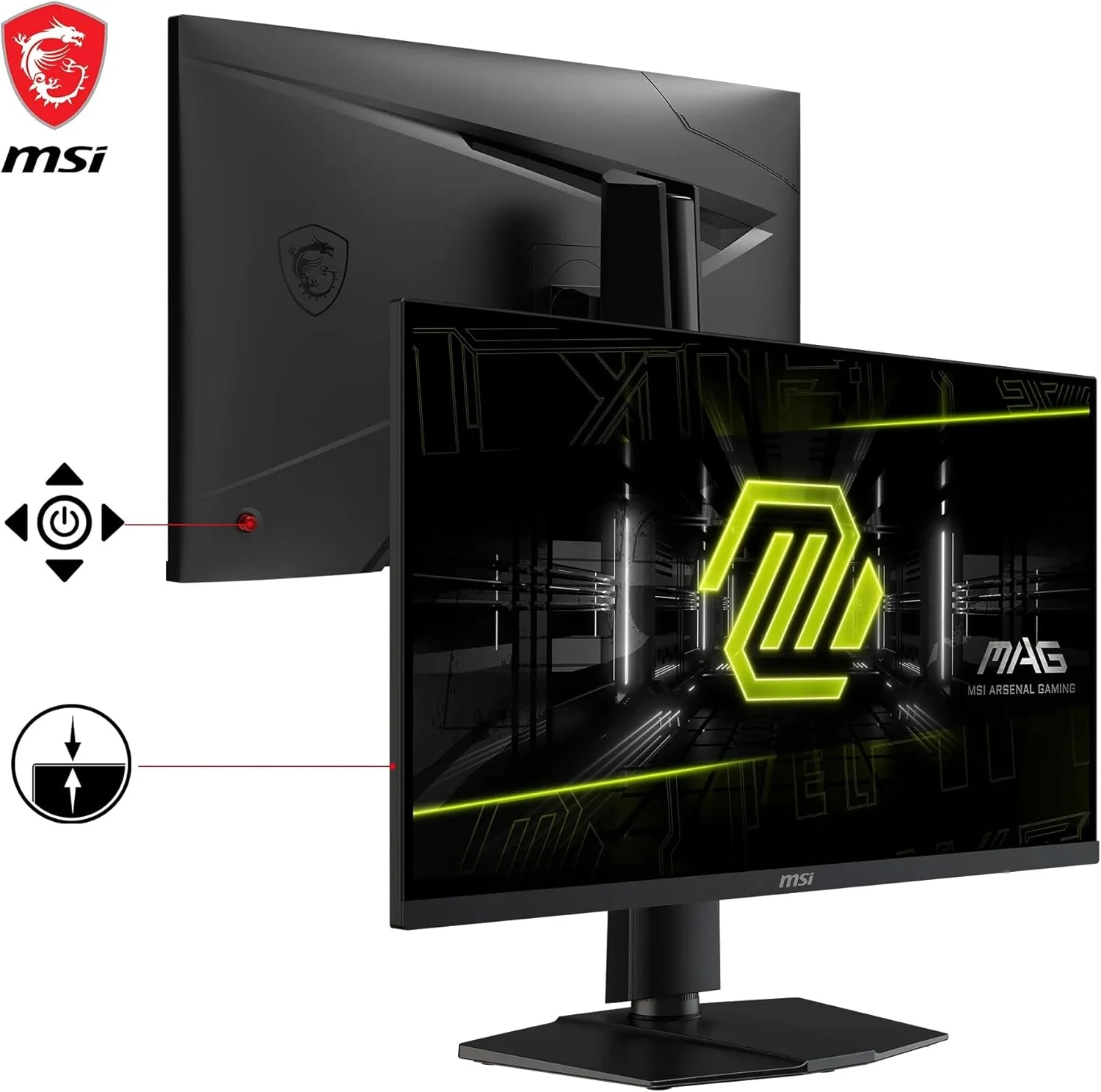 MSI MAG 274UPF E2 – 27 inch 4K UHD 160Hz IPS - Gaming Monitor