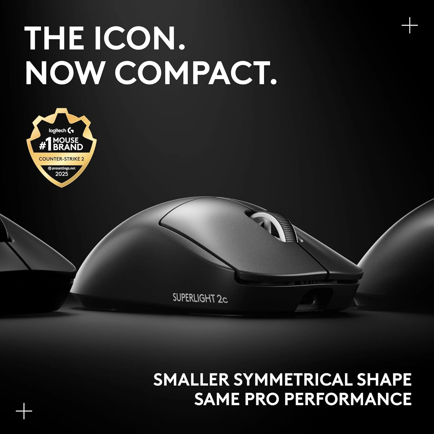 ماوس لوجيتك G PRO X SUPERLIGHT 2c LIGHTSPEED لاسلكي للألعاب أسود