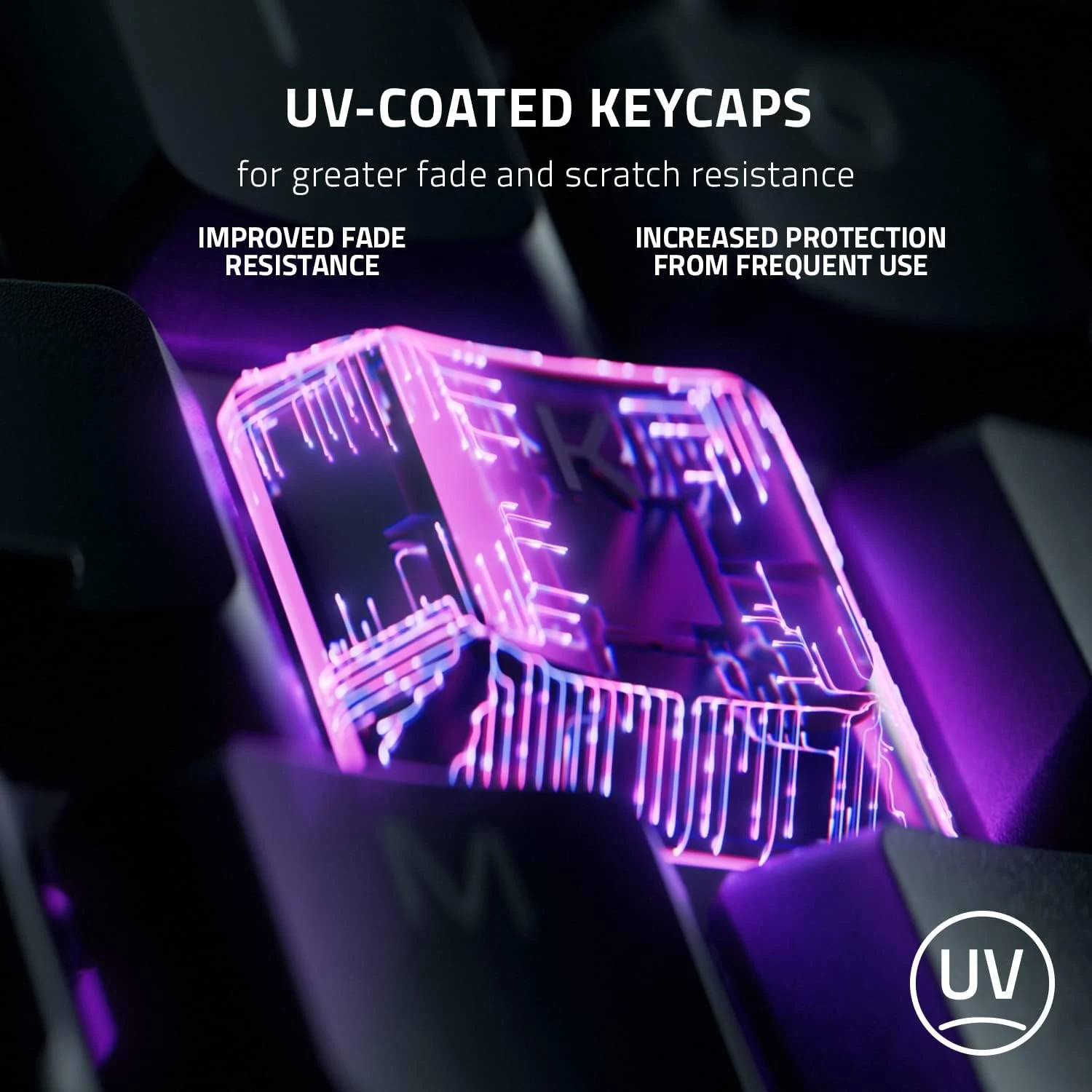 RAZER ORNATA V3 Low Profile Mecha Membrane RGB Keyboard - Clicky
