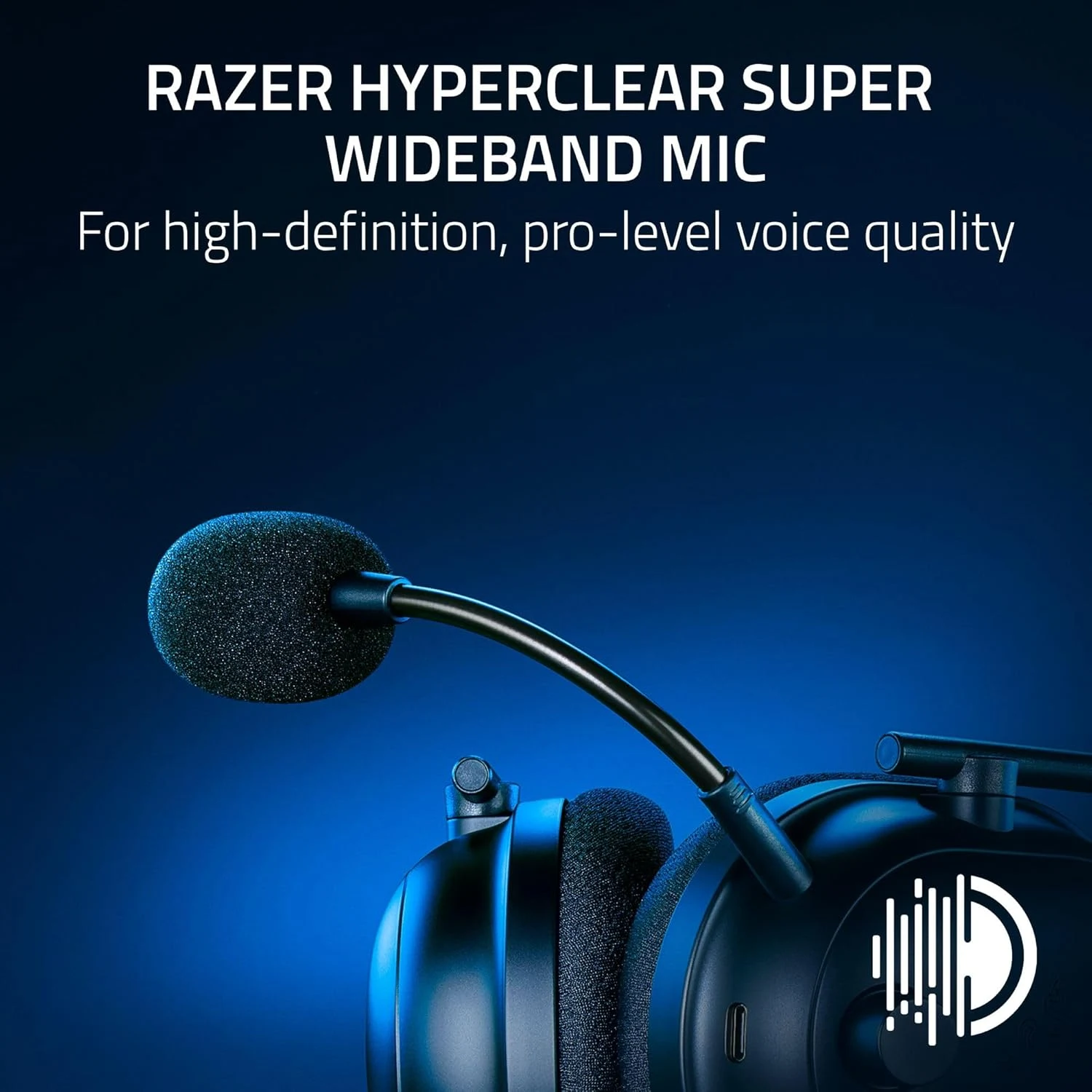 Razer BlackShark V2 Pro PS-Licensed Wireless Headset - Black