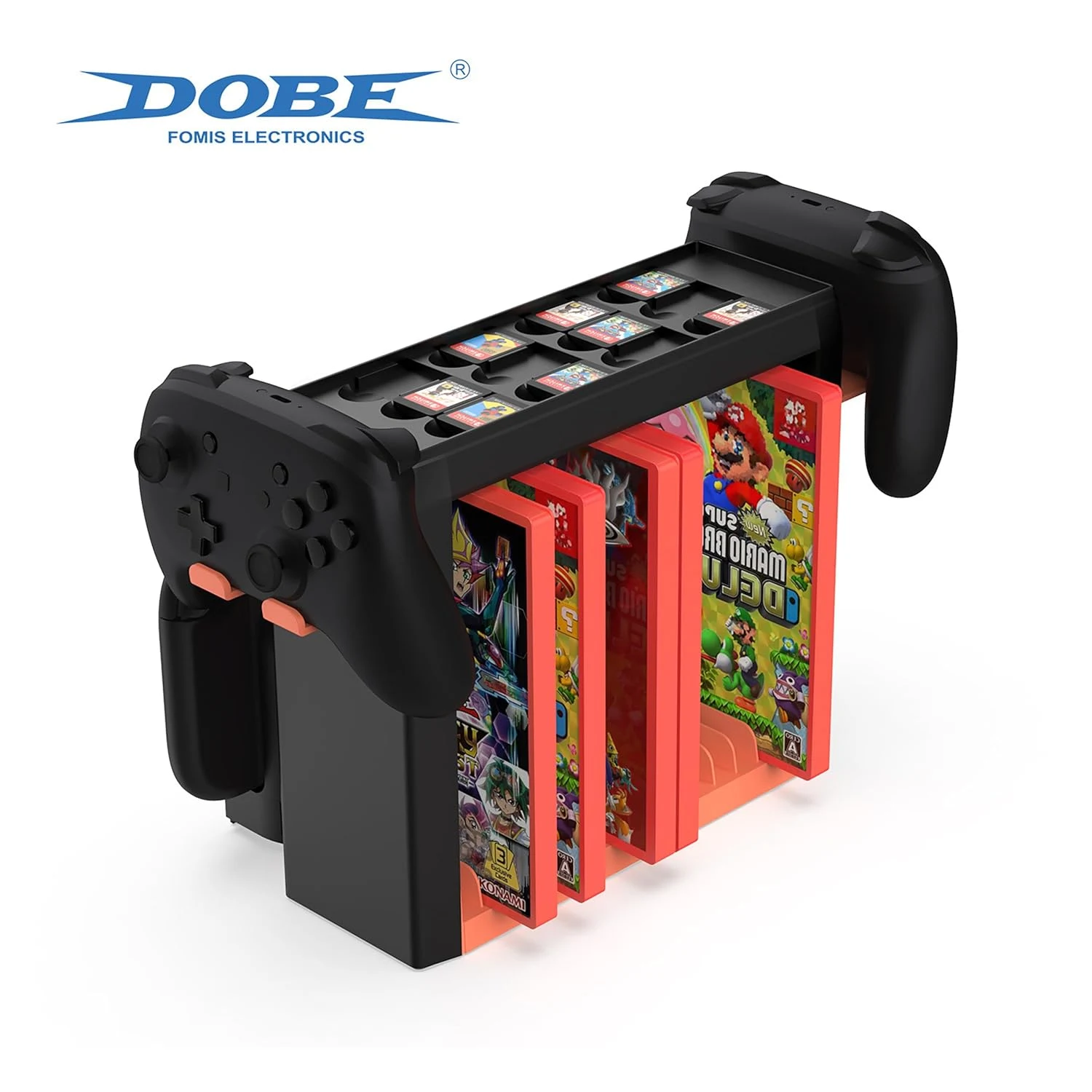 Built-in cooling fans and cable tidy