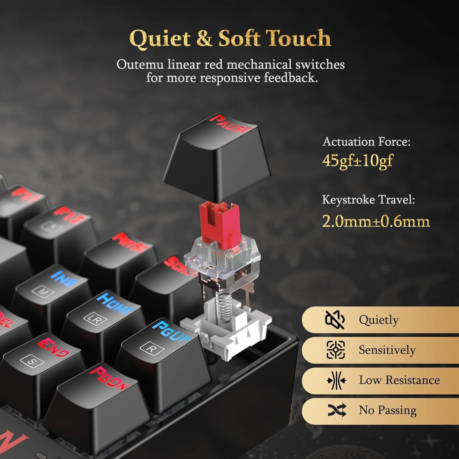 Outemu Red Switch - Redragon K552