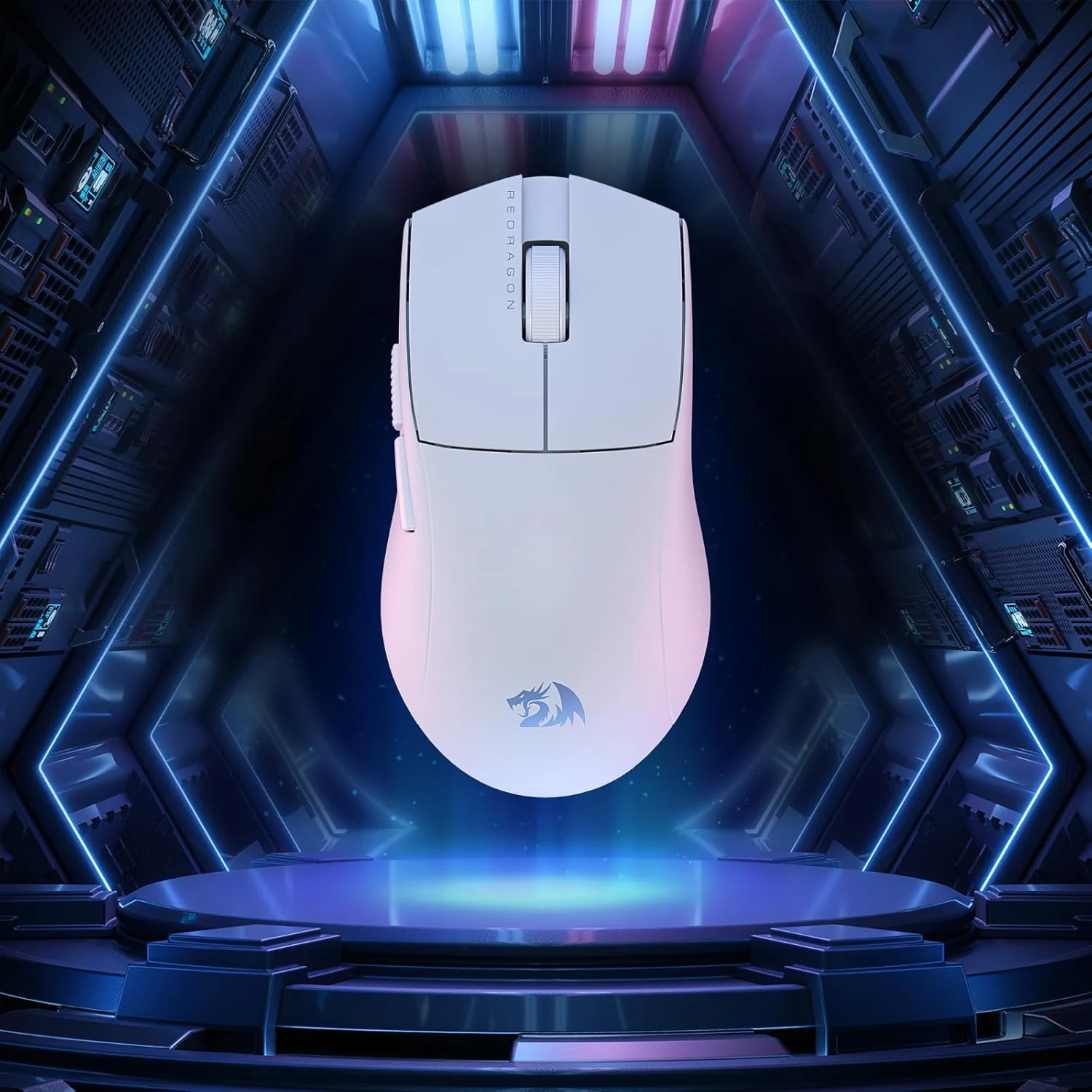 Redragon M724 Wired Gaming Mouse - White