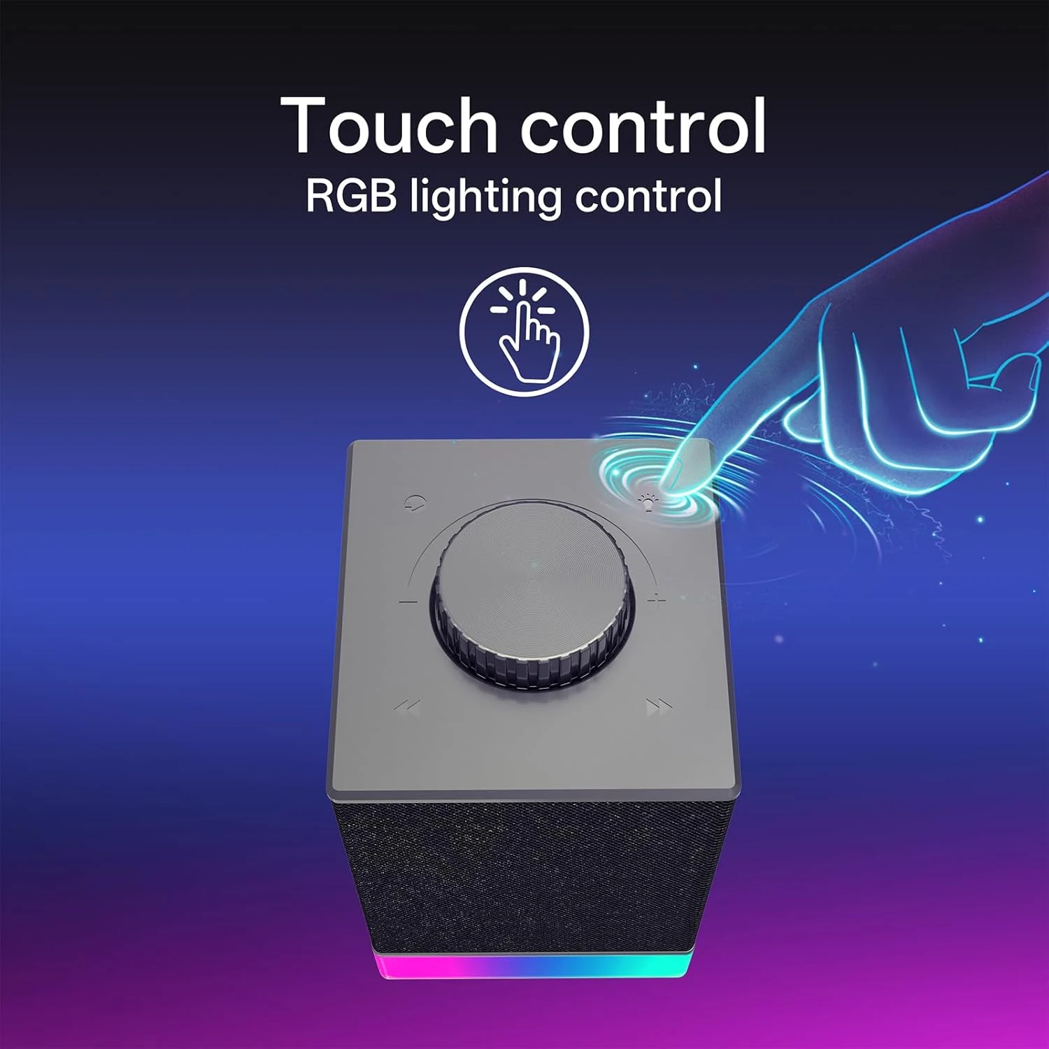 Redragon GS517 Glyph Wireless RGB Stereo PC Gaming Speaker