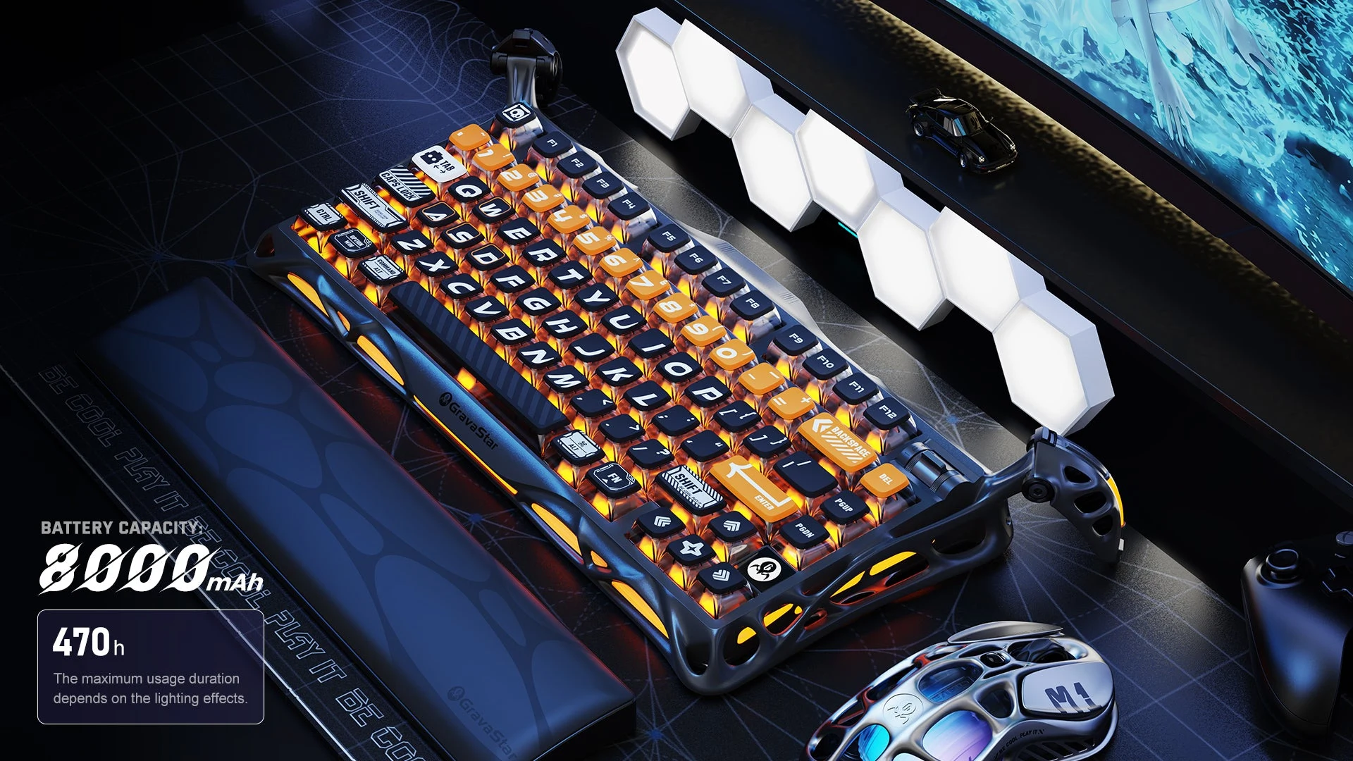 Dual RGB Lighting - Mercury K1 Pro