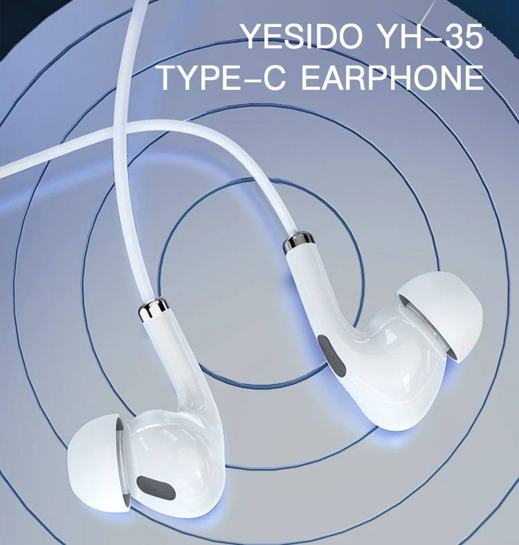 Yesido YH35 Type-C Plug Wired Earphone