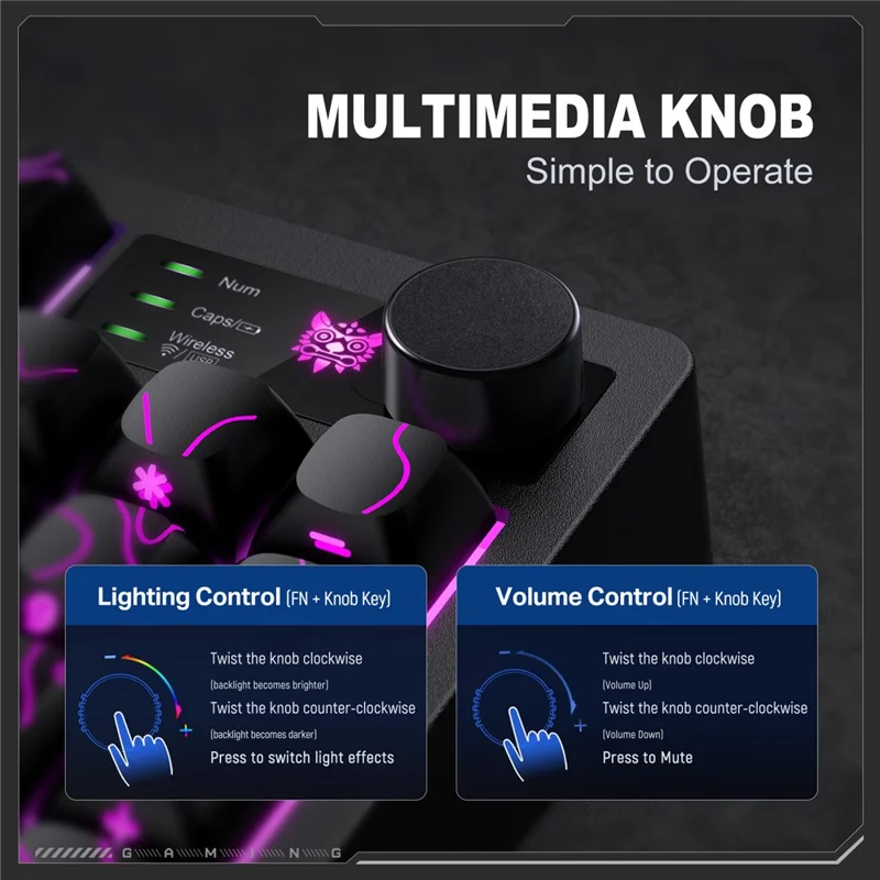 ONIKUMA MT902 Multimedia Knob