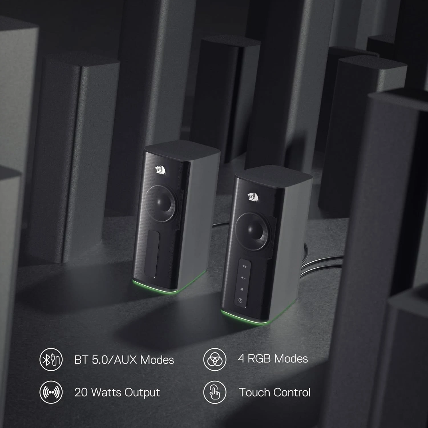 Redragon GS814 Stereo Wireless PC Gaming Speaker