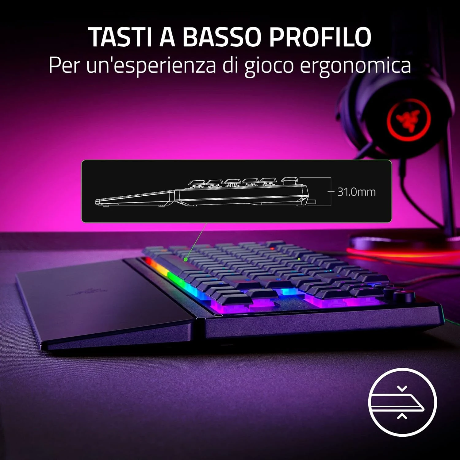 Razer Ornata V3 Tenkeyless Keyboard