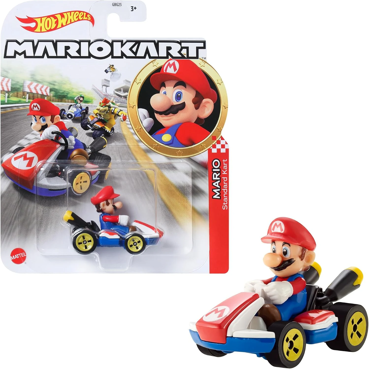 Hot Wheels Mario Standard Kart GBG26