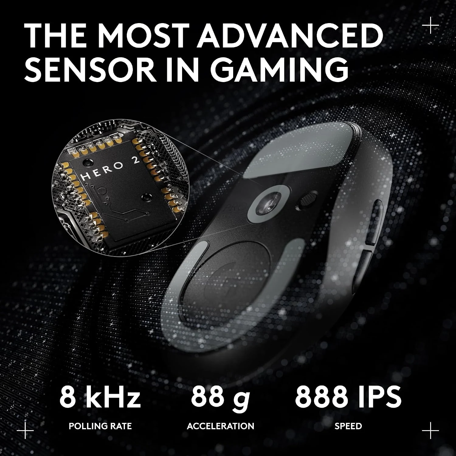Logitech Pro X Superlight 2c Wireless Gaming Mouse - Black