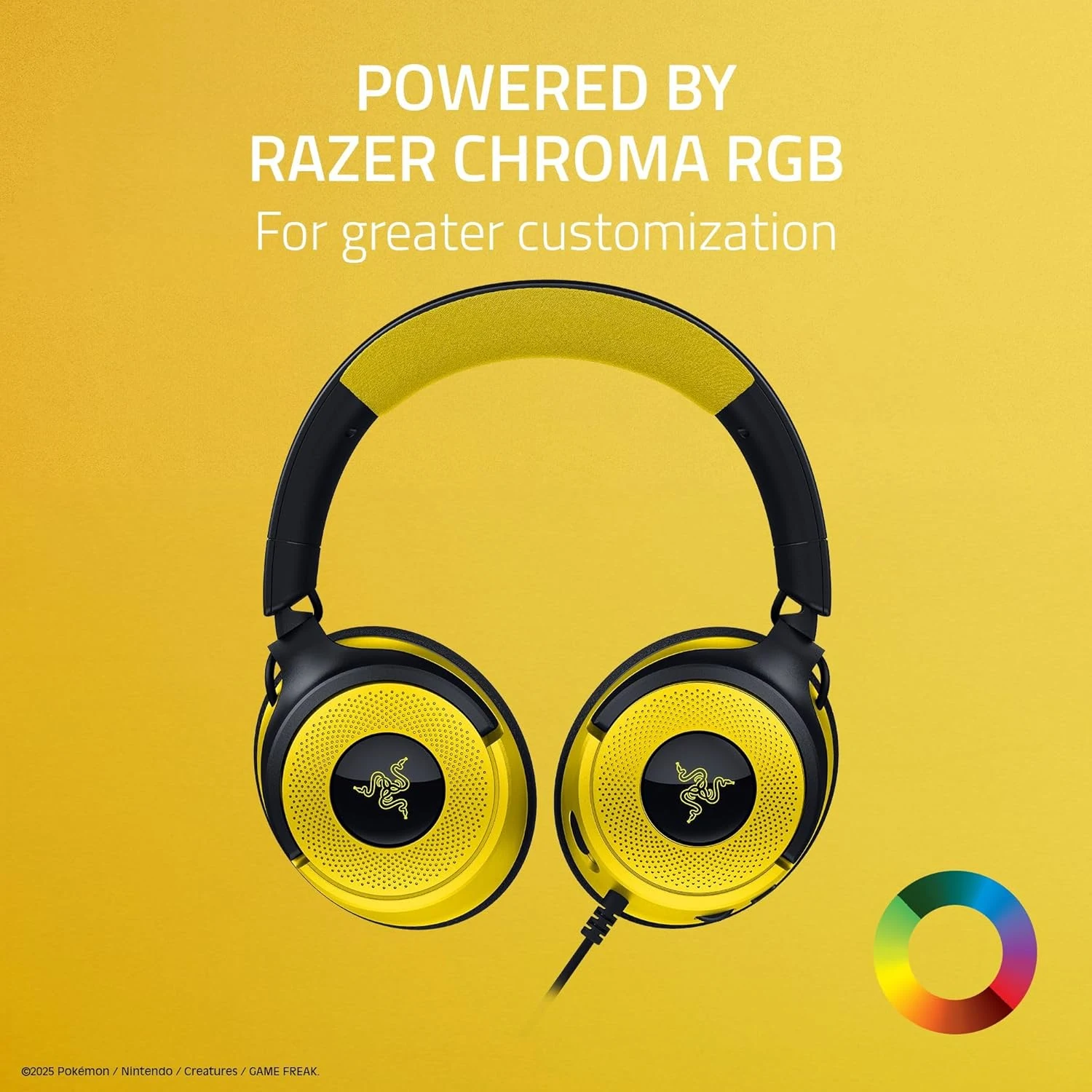 Razer Kraken V4 X - Pokémon Edition Wired Gaming Headset