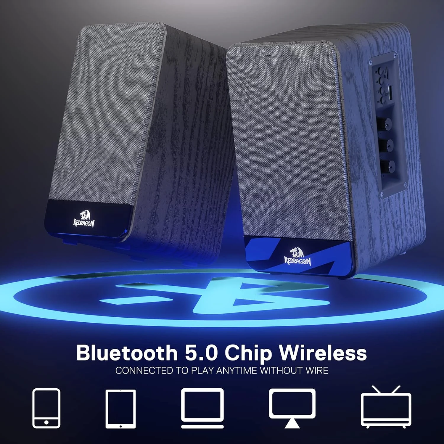 Redragon GS813 Stereo Wireless PC Gaming Speaker