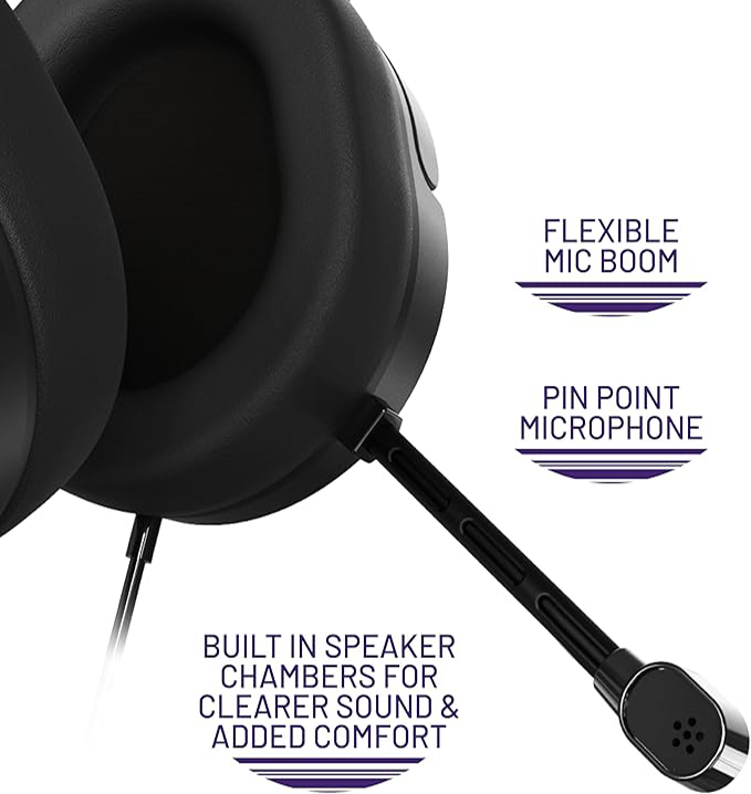 STEALTH PANTHER Wired Gaming headset - Black - Open Sealed
