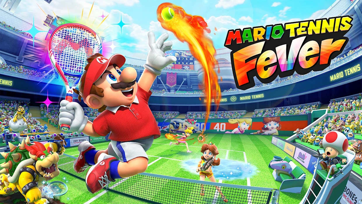 Mario Tennis Fever closing artwork