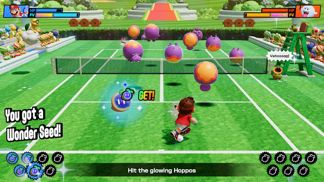 Mario Tennis Fever special shots