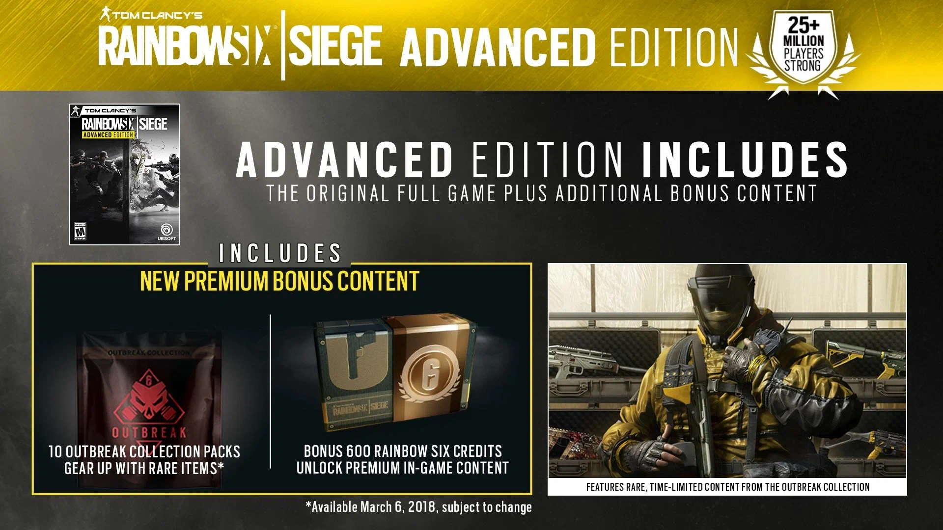 Rainbow Six Siege Advanced Edition - PS4