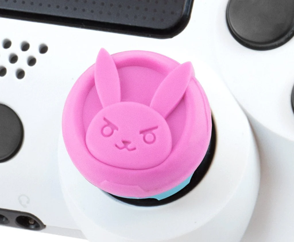 Overwatch D.Va themed thumbsticks