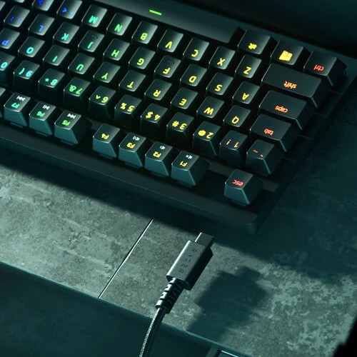 Razer Huntsman V2 Tenkeyless - Clicy Optical (Purble Switch)