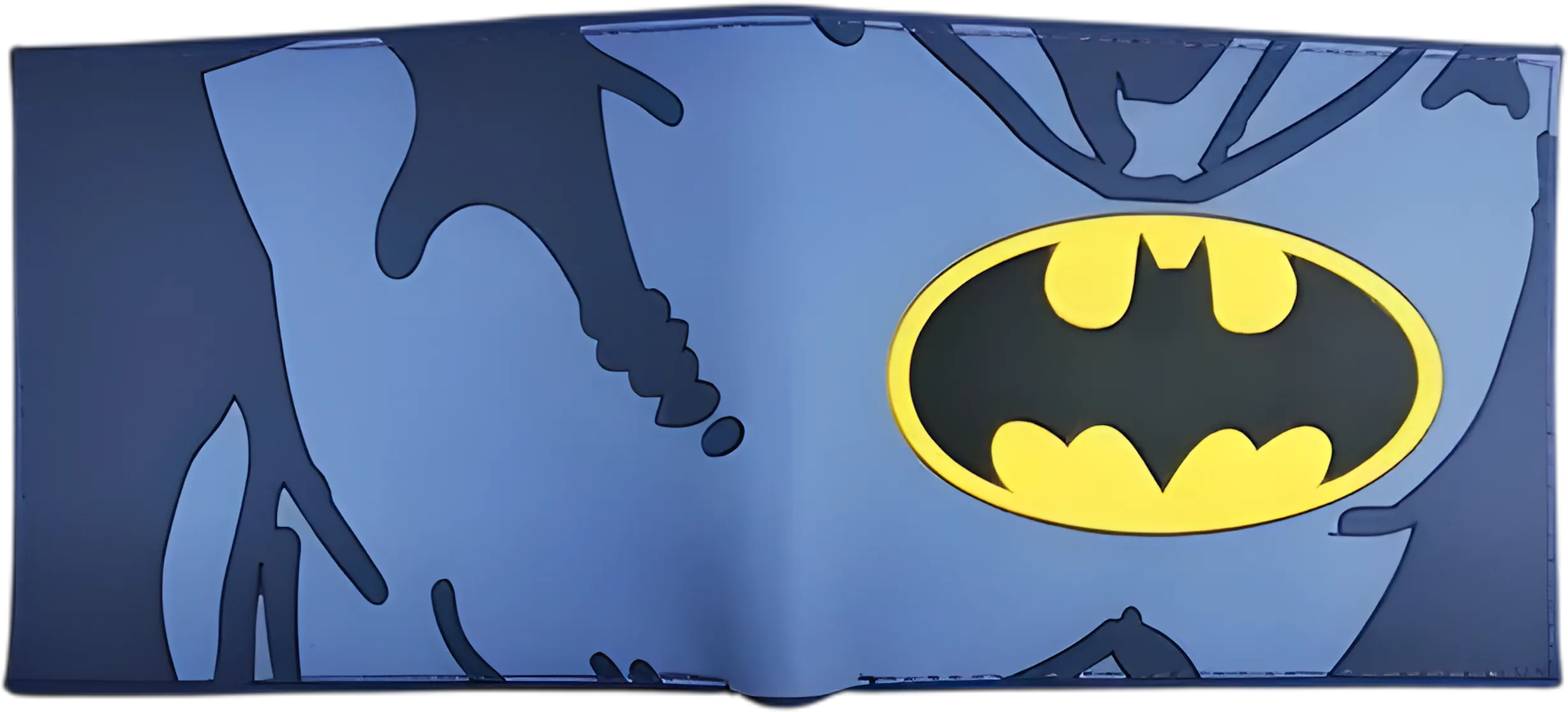 DC Batman Silhouette Graphic Bi-Fold Wallet