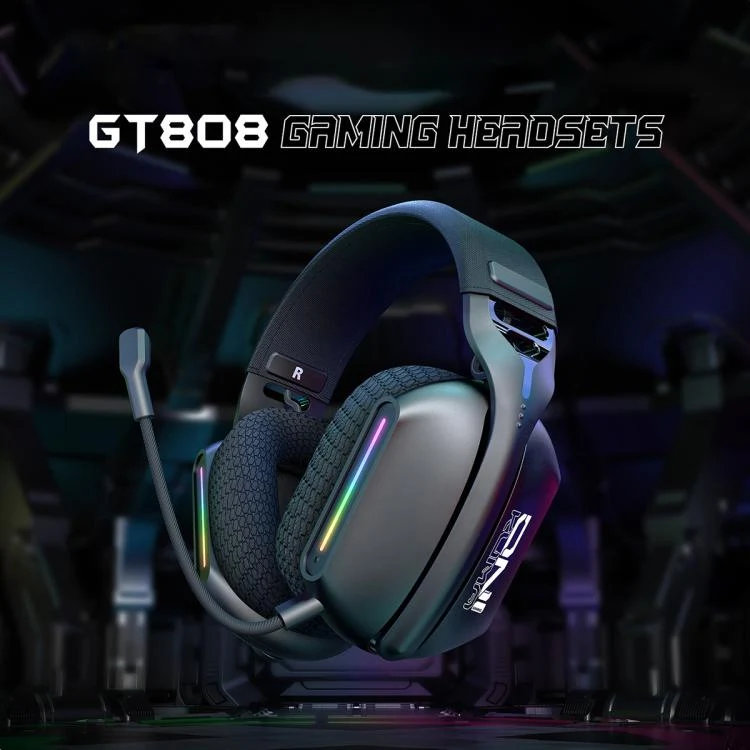 سماعة أونيكوما GT808 السوداء للألعاب