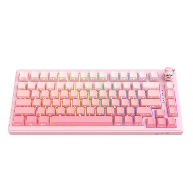 ONIKUMA MT707 Pink 82-Key Layout