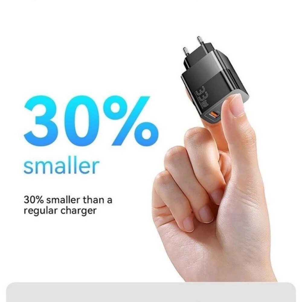 إيساجر شاحن ECT33W - LJB01-Z بقوة 33 وات - اسود
