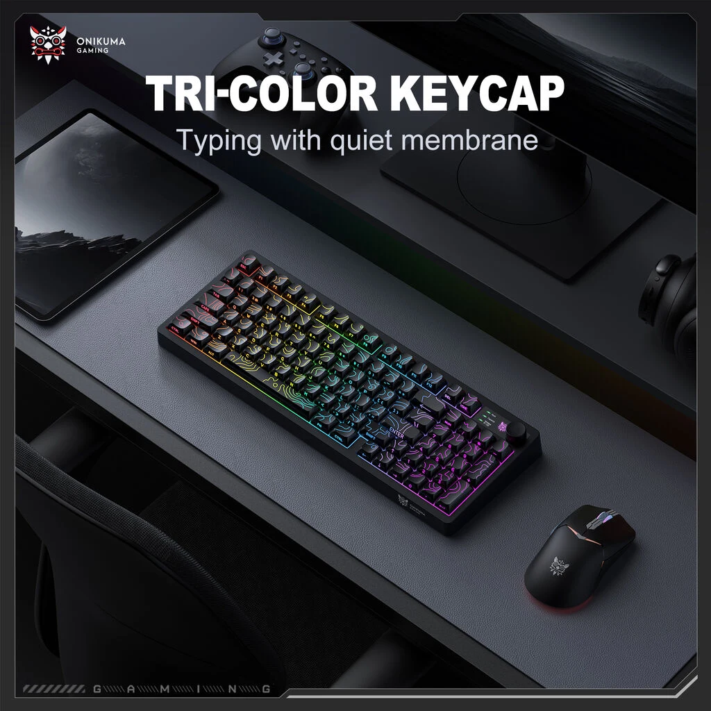 ONIKUMA MT902 Quiet Membrane Keys