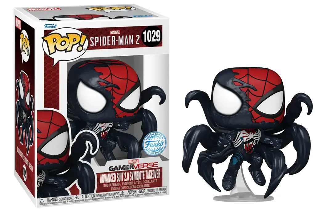 Funko Pop! Spider-Man 2 Symbiote Takeover