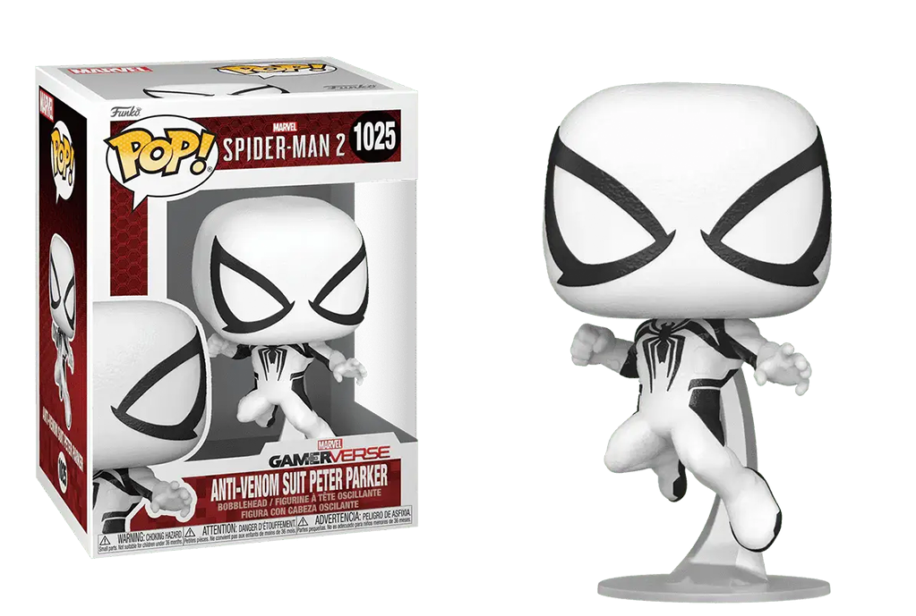 Funko Pop! Marvel - Spider-Man 2 Anti-Venom Suit Peter Parker