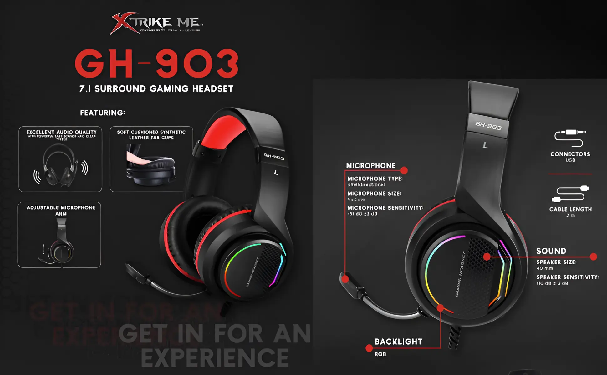 Xtrike Me GH-903 Hero Image