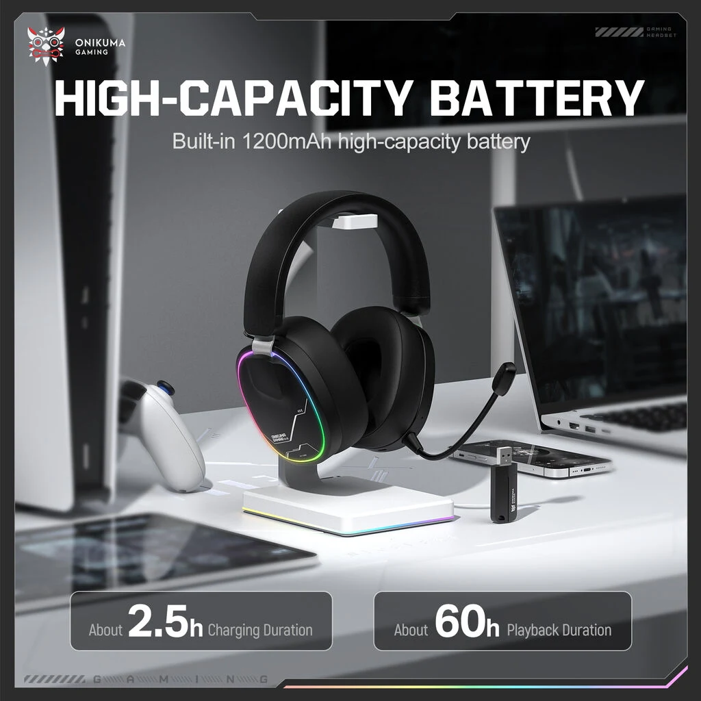 ONIKUMA GT836 1200mAh Battery