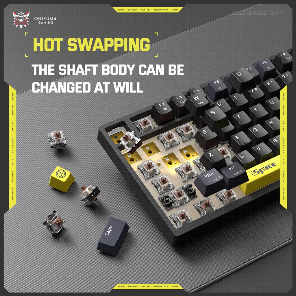 ONIKUMA G52 Blue Switch Mechanical Keyboard