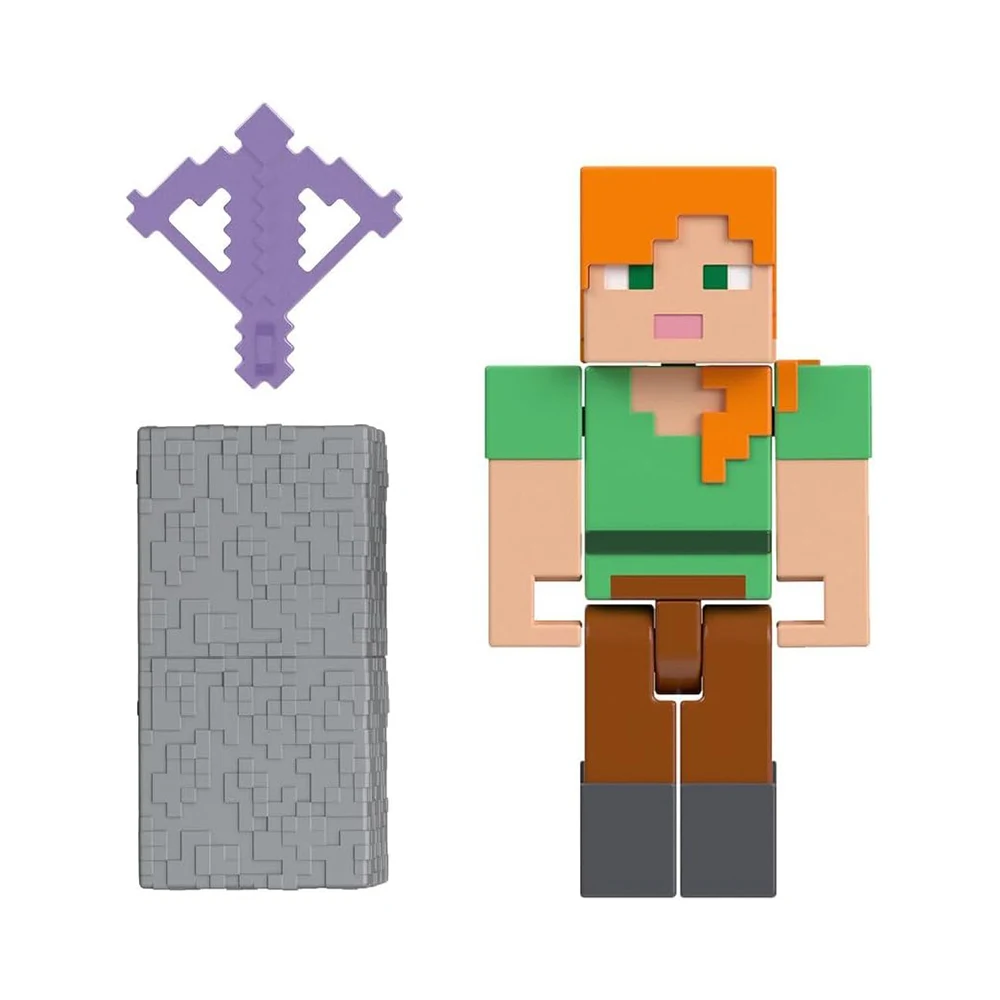 مجسم أكشن Mattel Minecraft Alex JJR91